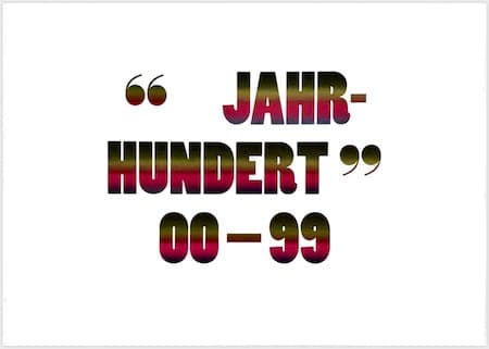 “Jahr-Hundert” 00–99