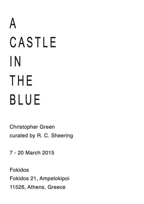 A castle in the blue