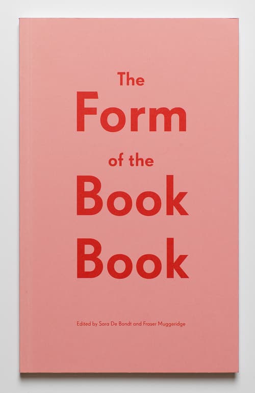 The Form of the Book Book