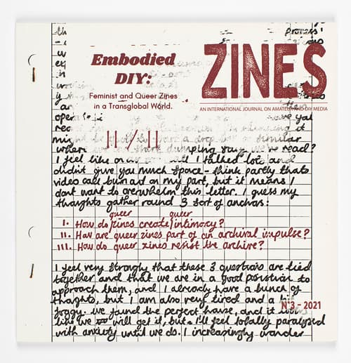 Embodied DIY: Feminist and Queer Zines in a Transglobal World (part II)