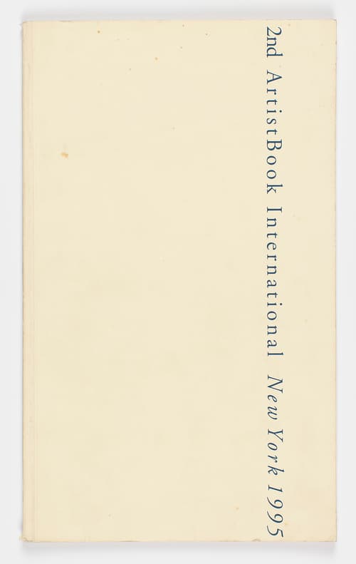 2nd ArtistBook International New York