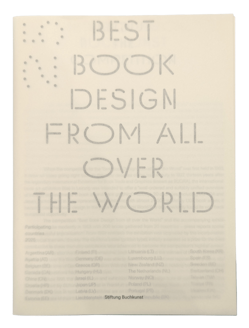 Best Book Design from All over the World 2025