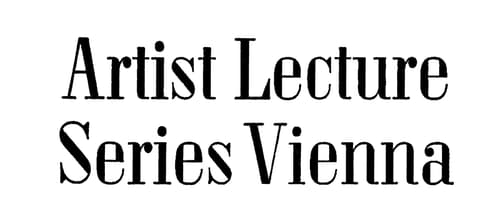 ArtistLectureSeriesVienna