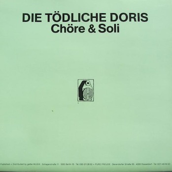 edcat – Die Tödliche Doris - Chöre & Soli